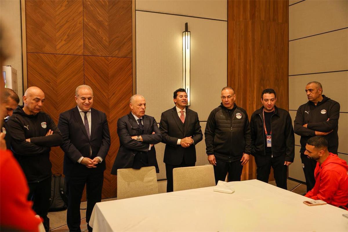 القيادات الرياضية تحتفي: تهنئة منتخب مصر بالتأهل لدور الـ8 أمم إفريقيا وتطلعات المستقبل