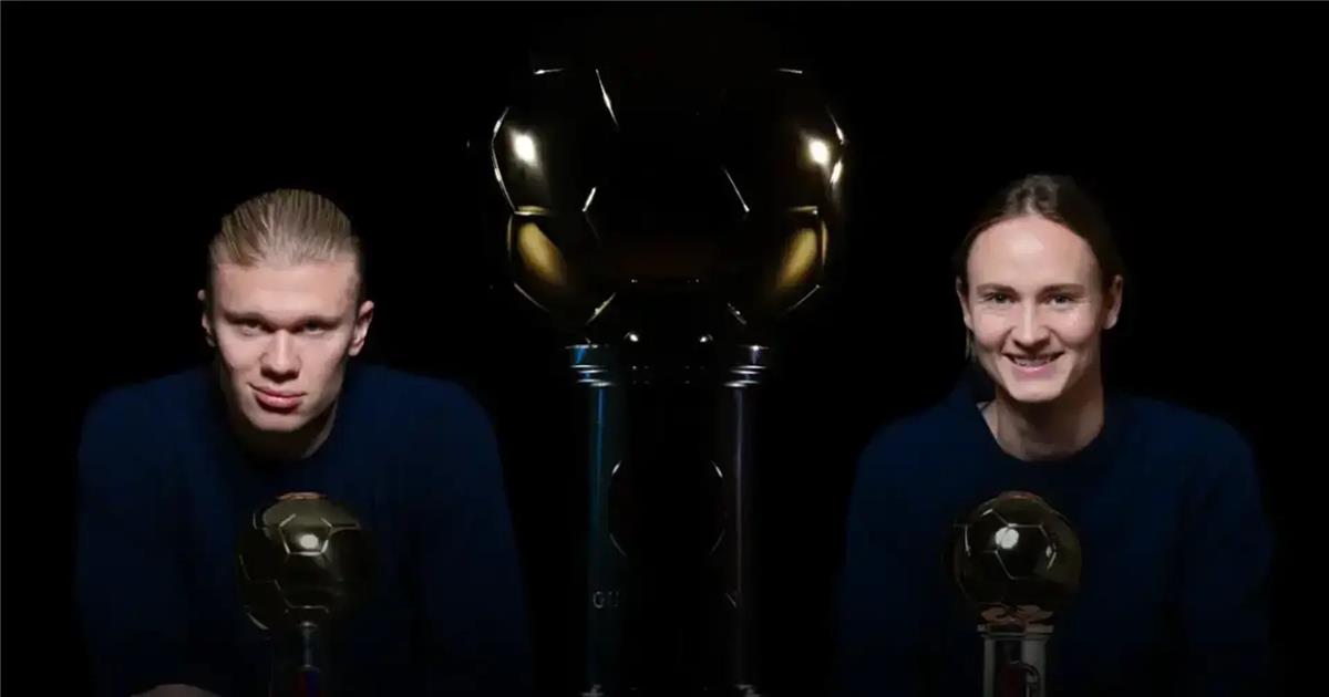 إيرلينج هالاند يسطر التاريخ: النجم النرويجي يتوج بلقب أفضل لاعب للمرة السادسة توالياً