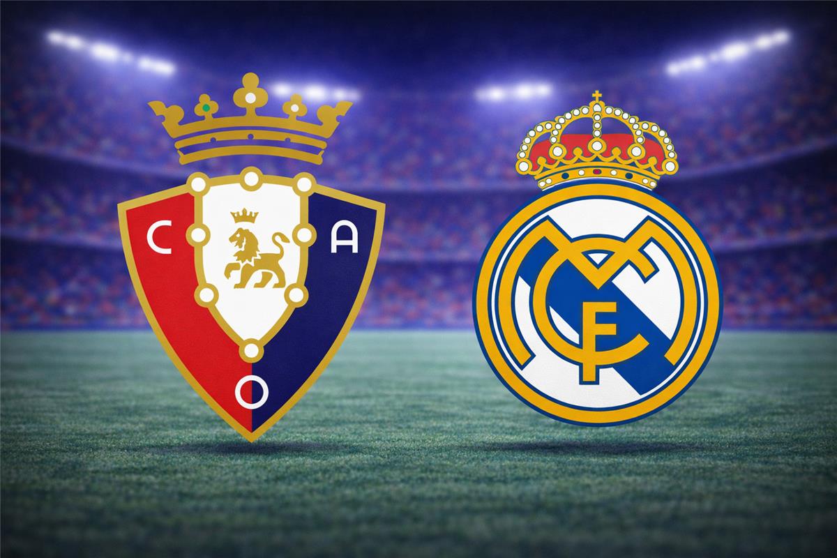 قمة الليغا: كل ما تريد معرفته عن موعد وقنوات بث مباراة ريال مدريد وأوساسونا اليوم