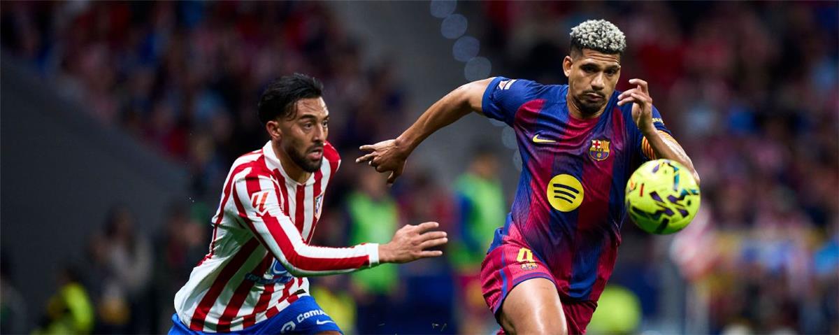 تأكيد رسمي: جاهزية أراوخو لمباراة برشلونة وأتلتيكو مدريد بدوري الأبطال تُشعل آمال البلوجرانا